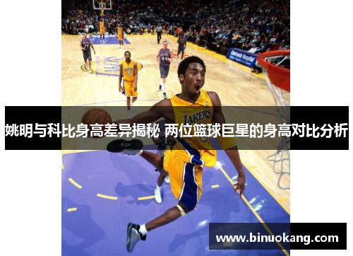 姚明与科比身高差异揭秘 两位篮球巨星的身高对比分析